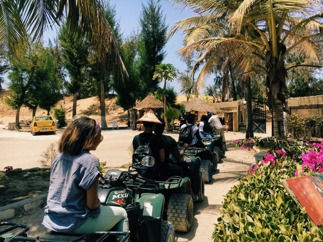 Dakar, Senegal is one of our favorite places in the world, from the food to the music to the beautiful beaches - there's so much to do! One of our favorite road trips is to Lac Rose, an actual pink salt lake about an hour outside of the city. 