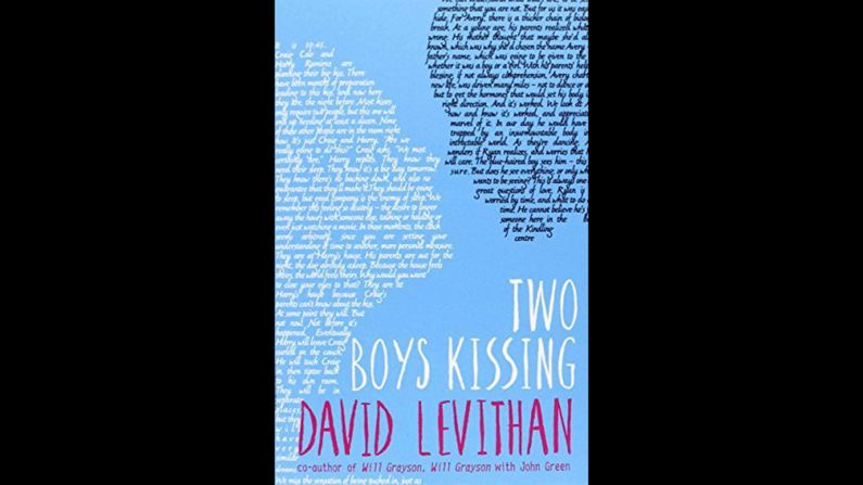 As the title suggests, "Two Boys Kissing" is about two boys trying to set a new world record for kissing. It was challenged for homosexuality and because it "condones public displays of affection."