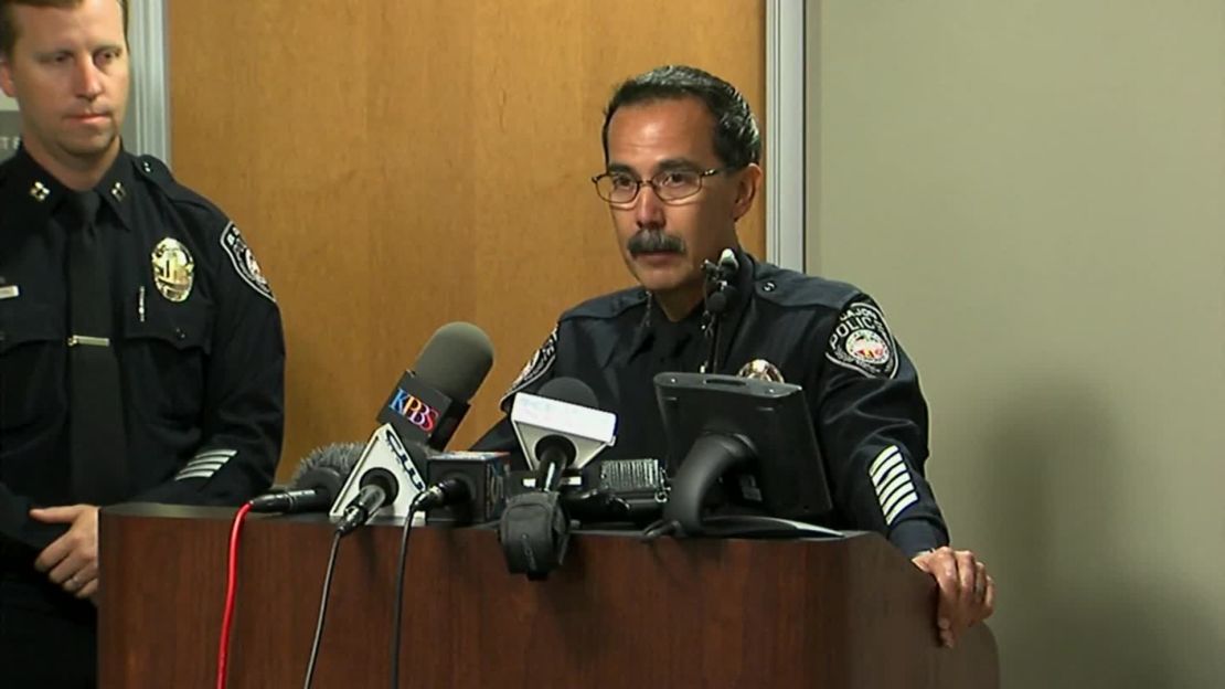 El Cajon police Chief Jeff Davis offers an update about the police shooting Tuesday night.