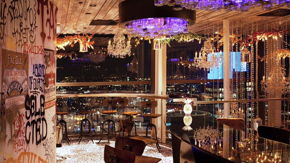 Sitting on the 40th floor of Heron Tower, the UK's highest 24-hour restaurant might also be the city's poshest for around-the-clock dining. 
