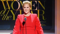 NEW YORK, NY - NOVEMBER 09:  Comedian Amy Schumer speaks onstage at the 2015 Glamour Women of the Year Awards on November 9, 2015 in New York City.  (Photo by Larry Busacca/Getty Images for Glamour)