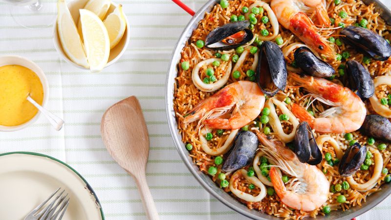 Traditional deals spanish food