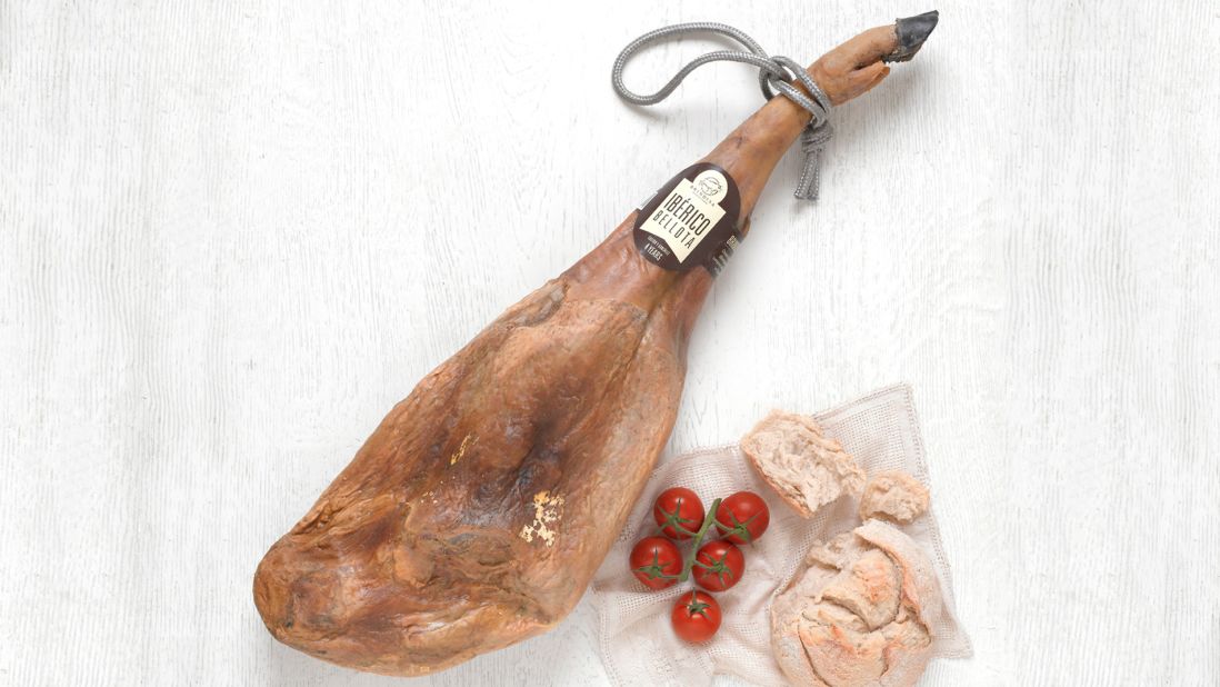 "Jamon is the staple of the Spanish table," says chef <a href="http://www.josepizarro.com/" target="_blank" target="_blank">José Pizarro</a>, who helms Jose tapas bar and Pizarro restaurant in London. Jamon Serrano (from white pigs) is the most common kind. Jamon Iberico (from black pigs) is the more expensive kind. (Image credit: <a href="http://Brindisa.com" target="_blank" target="_blank">Brindisa.com</a>)<br />