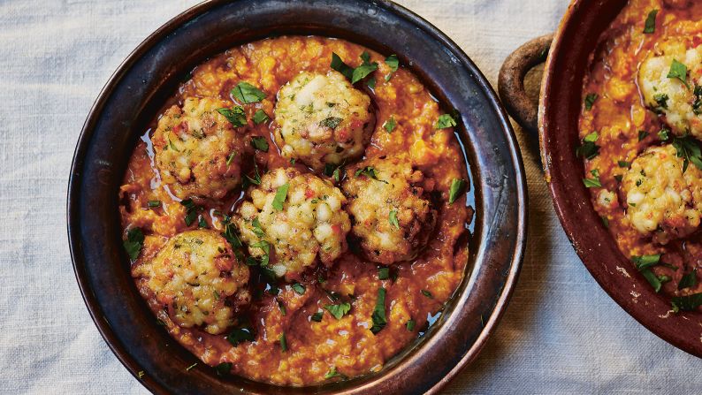 Served all over Spain, albondigas (or meatballs) is a classic tapas item. Here's a version of squid meatballs created by Pizarro. (Image credit: Seasonal Spanish Food by José Pizarro, <a href="index.php?page=&url=http%3A%2F%2Fwww.kylebooks.com%2F" target="_blank" target="_blank">Kyle Books</a>)