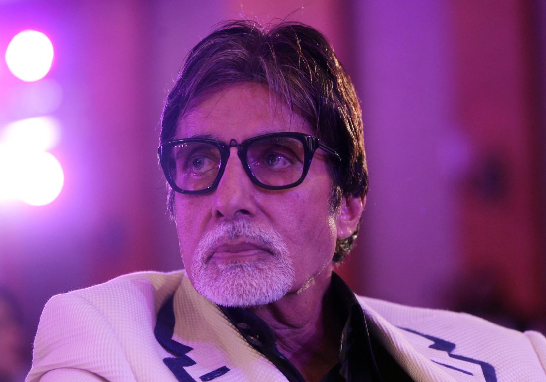 Bollywood actor Amitabh Bachchan in Mumbai, India, last year. 