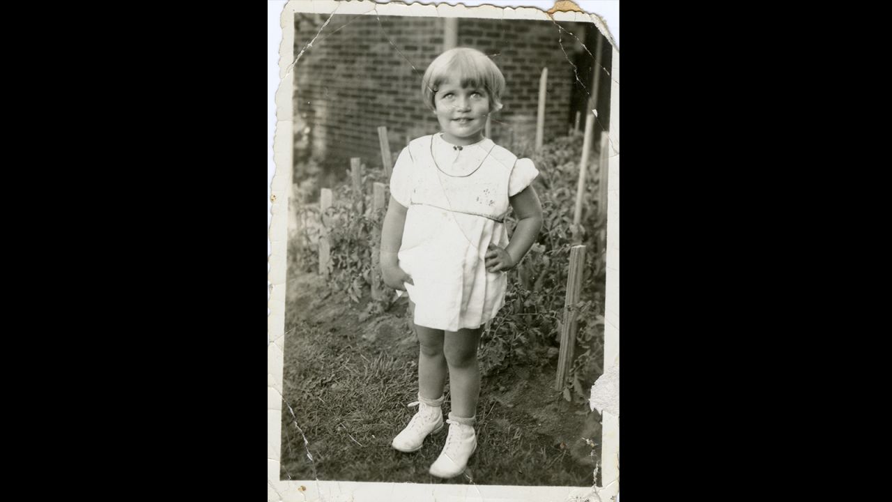 Photograph of Ruth Bader taken when she was 2 years old.