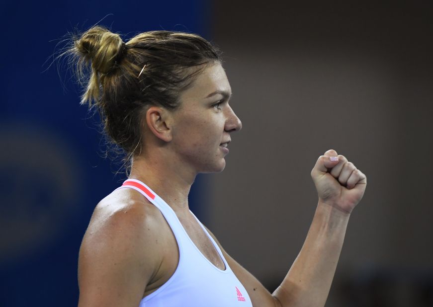 Simona Halep began the year slowly but picked up steam, especially after the French Open. The Romanian made the final in Singapore two years ago, losing to Williams. 