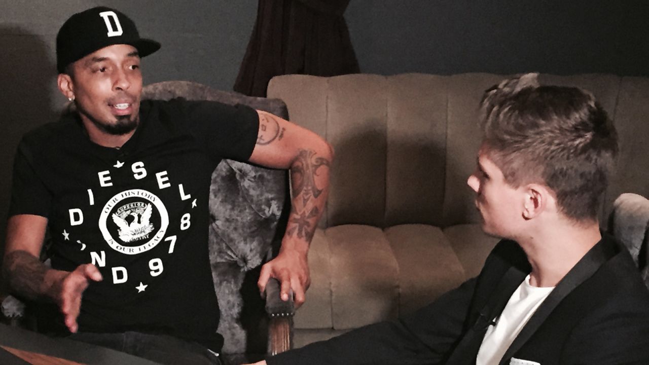 "London is my favorite place on earth," says Georgia-born record producer Dallas Austin (left).