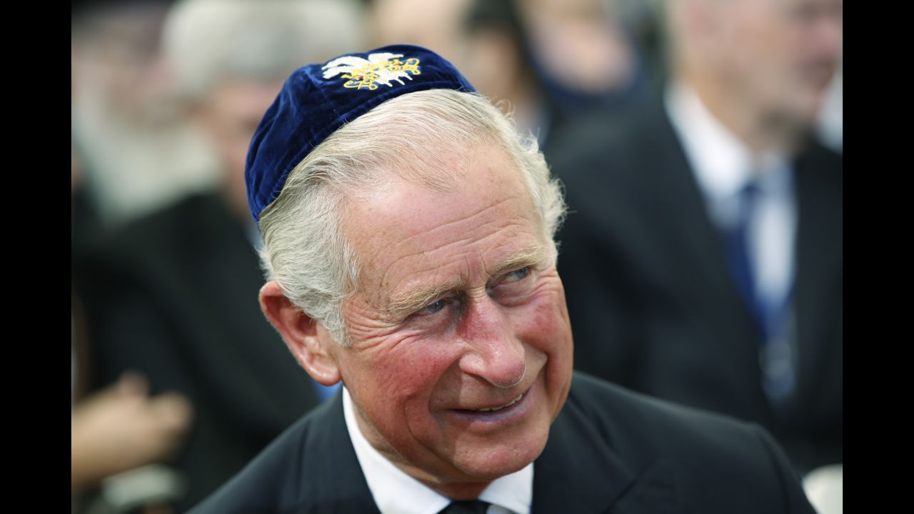 Prince Charles represents the British monarchy at the ceremony.  