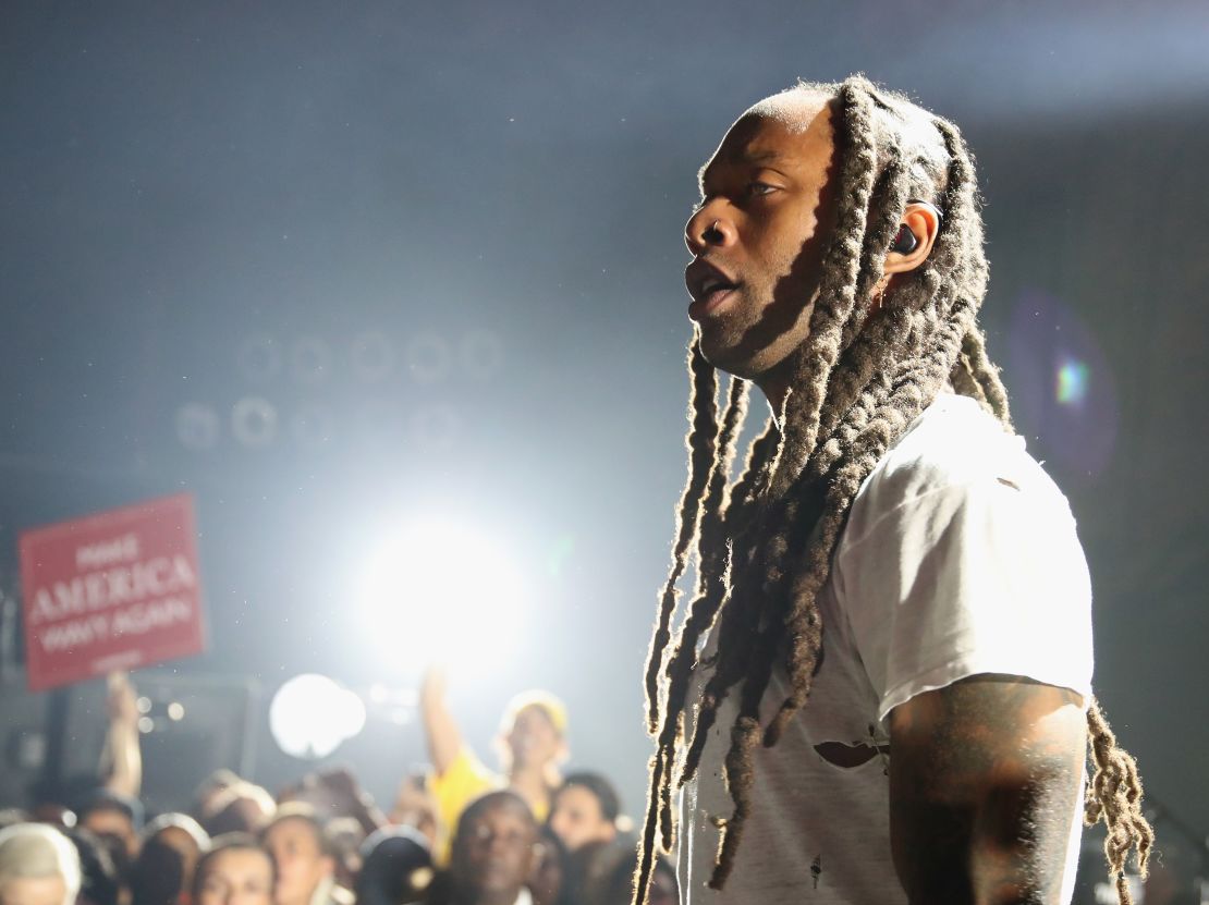 Ty Dolla Sign performs at MTV's "Wonderland" LIVE Show in Los Angeles, California.