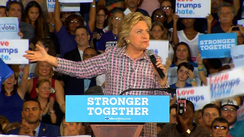 Hillary Clinton Coral Springs, Florida
