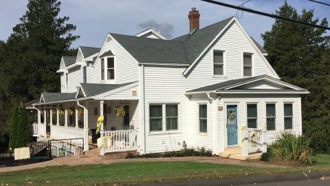 Linda Carman's house in Middletown, Connecticut.