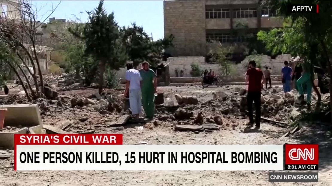 Aleppo has suffered a spate of hospital attacks. 