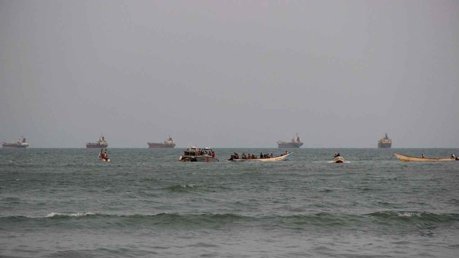 The Emirati vessel was hit in the busy waters of Yemen off the southern coastal city of Aden 