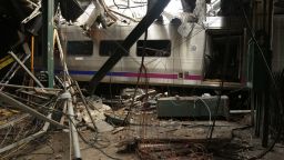NJ Transit Pascack Valley Line train #1614 crashed at the New Jersey Transit Hoboken Terminal September 29.
