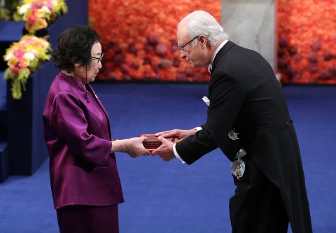 In the 1970s, <a href="http://www.cnn.com/2015/10/06/asia/china-malaria-nobel-prize-tu-youyou/">Tu YouYou</a> discovered that artemisinin, a compound extracted from sweet wormwood, was effective in treating malaria. Tu Youyou and her research team tested more than 2,000 traditional Chinese recipes on mice before finding artemisinin, wihch saved millions of lives in malaria-stricken countries.<br /><br />The divided 2015 prize also went to Ireland's William C. Campbell and Japan's Satoshi Omura for "their discoveries concerning a novel therapy against infections caused by roundworm parasites." <br />