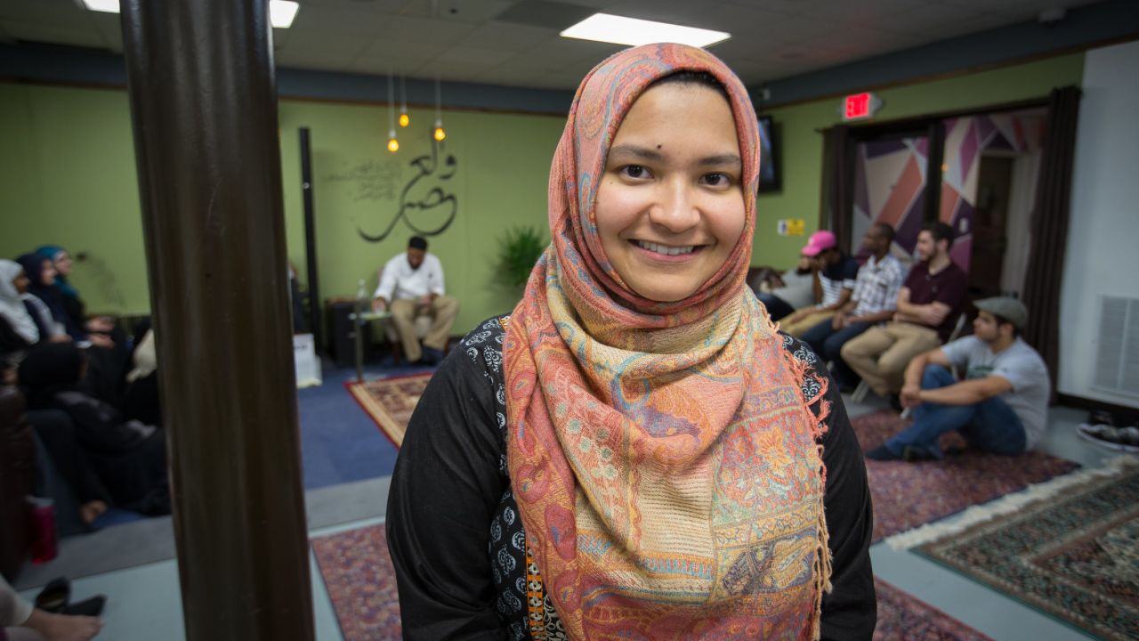 Ipsita Salim, 24, student at Dakota State University. Born in Bangladesh and came to the U.S. when she was 3. <br /><br />"I think being a Muslim in northern Virginia is probably a little bit easier than being a Muslim maybe some place else just because this area, it is very diverse. There's a comparatively larger concentration of Muslims here than there are in I'd say in other places. You really feel that once you even go maybe twenty miles, thirty miles out of this area. I always joke with my family that, 'Hey, guys we can never move anyplace else.' It's one of those bittersweet jokes." 