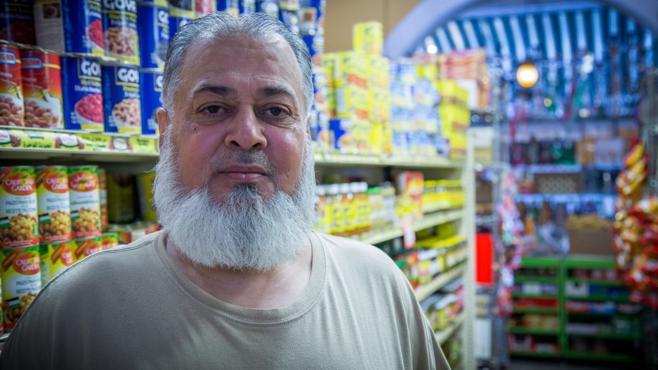 Haji Khan, 56, born in Pakistan, came to the U.S. in 1980, has lived on Staten Island for around 15 years and has five children. A Democrat likely to vote for Hilary Clinton. <br /><br />"America was beautiful like the song you hear. America was more than beautiful paradise when I came to this land... They don't care about my color. They don't care about my face, my color, my talk, my accent. They don't care. They just love me to talk to me. They feed me. It was welcome people, beautiful people."