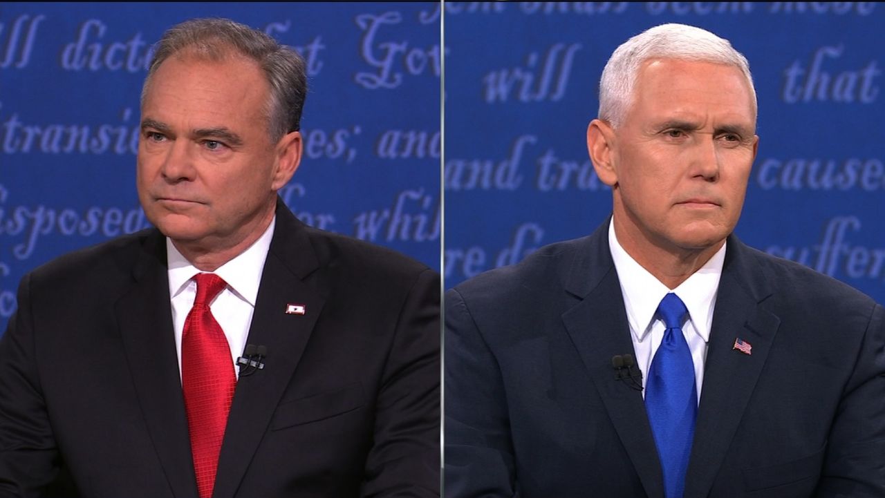 Kaine Pence debate split 01