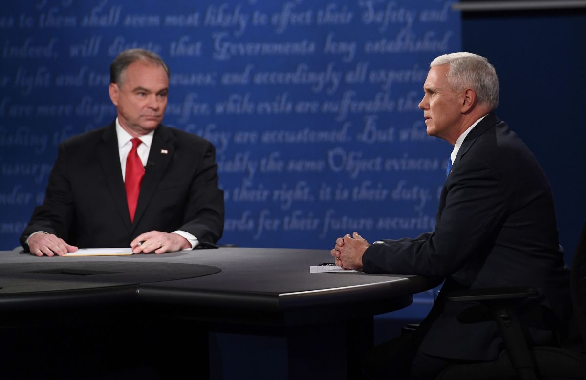 In terms of style, Kaine and Pence provide a sharp contrast with Clinton and Trump, both of whom are controversial, outspoken and polarizing figures who have lived in fame's glaring spotlight for decades.