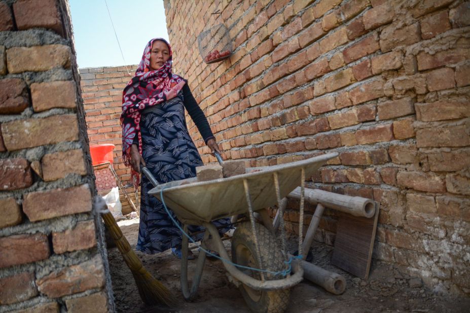 Nooria's husband was killed three years ago when their home was destroyed during fighting.   <br />"My message to world leaders is that I want them to continue to pay attention to Afghanistan," said the 35 year old. <br />"If there could be more schools in the area, I would not need to be worried about my children walking a long distance to get to class."