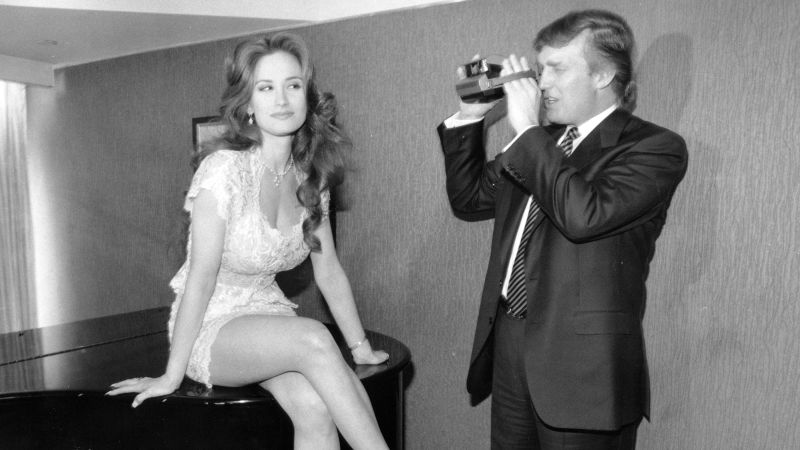Donald Trump took Polaroids, interviewed models in 1994 Playboy video CNN Politics pic