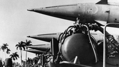 A missile battery, Cuba, circa 1965. (Photo by Keystone/Hulton Archive/Getty Images)