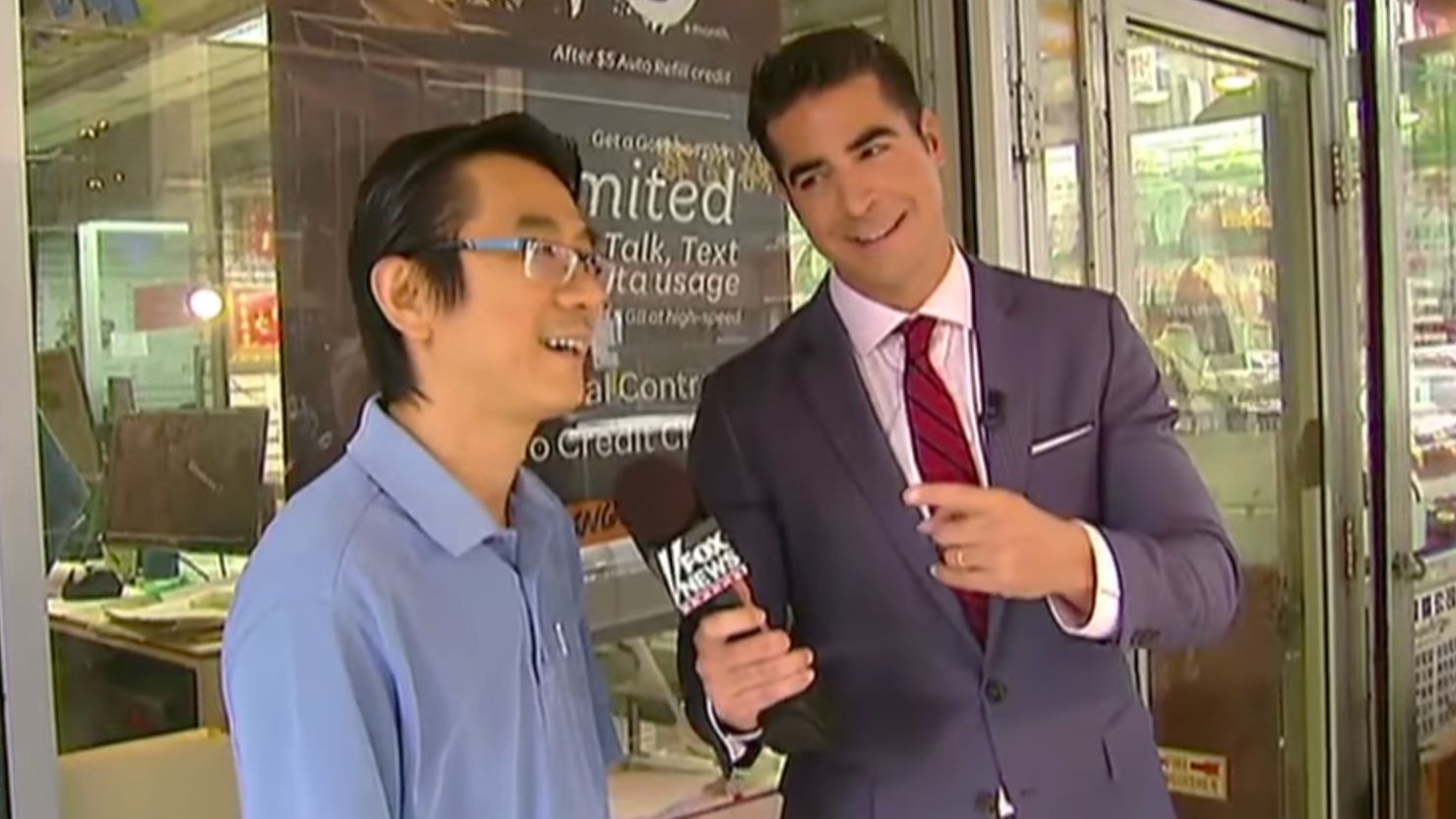 Fox News' Jesse Watters interviews Chinese Americans in a controversial "O'Reilly Factor" segment.