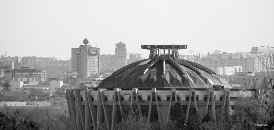 Chisinau Circus, built in 1981.