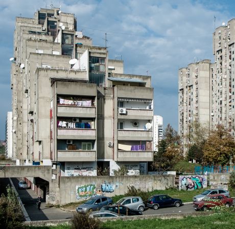 Bezanijski Blokovi Blocks, Belgrade, Serbia. 
