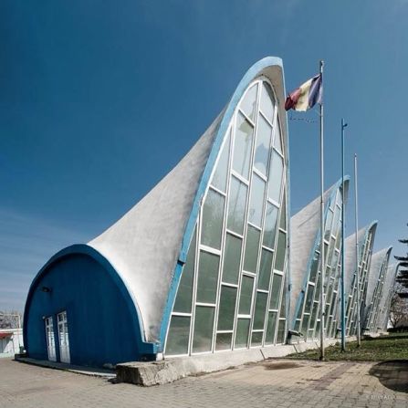 Onesti Weightlifting and Boxing Hall, Onesti, Romania. 