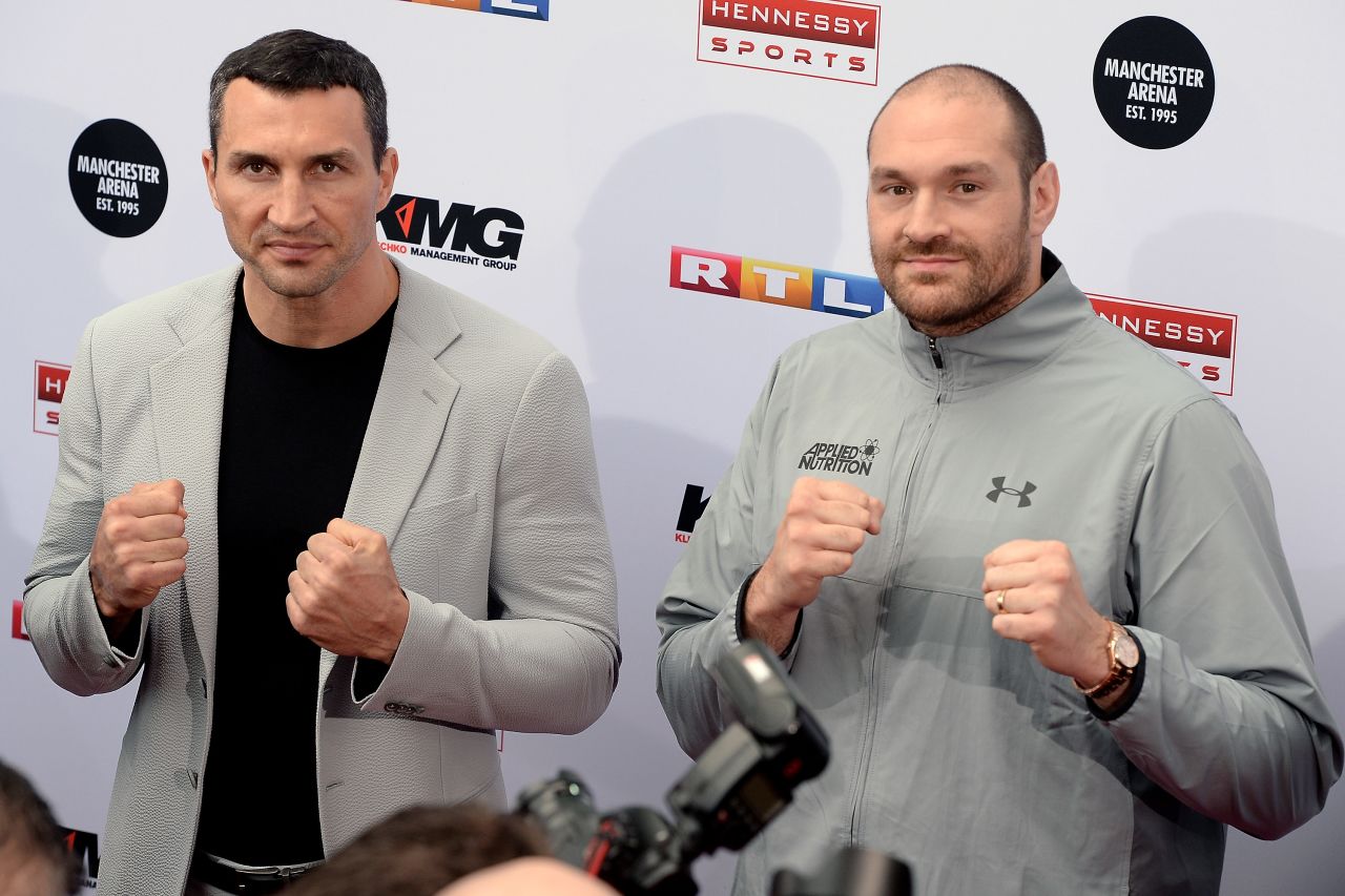 The proposed rematch between Fury and Klitschko was postponed twice in 2016 -- the second time in September when the Briton was ruled "medically unfit to fight." He then lost his fight license and was to face an anti-doping hearing.