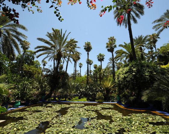 The planting of the garden is rich and varied, combining bamboo thickets with cacti and palms. With global warming a concern and water consumption problematic, the garden replaced grass lawns with gravel a few years ago. 