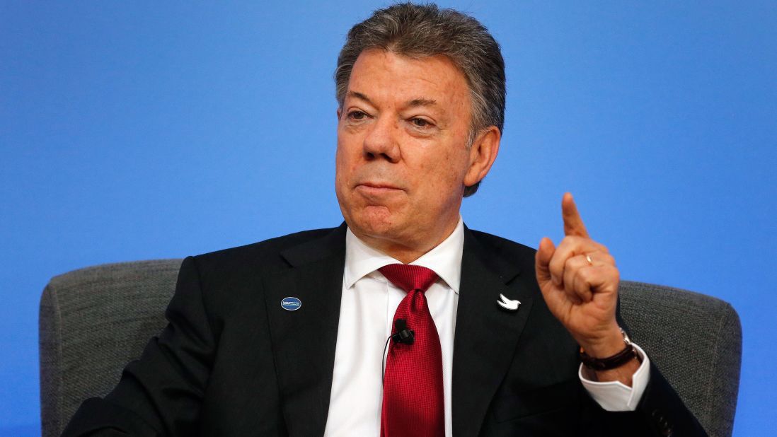The 2016 Nobel Peace Prize has been awarded to Colombian President Juan Manuel Santos for his efforts to end Colombia's long-running civil war.