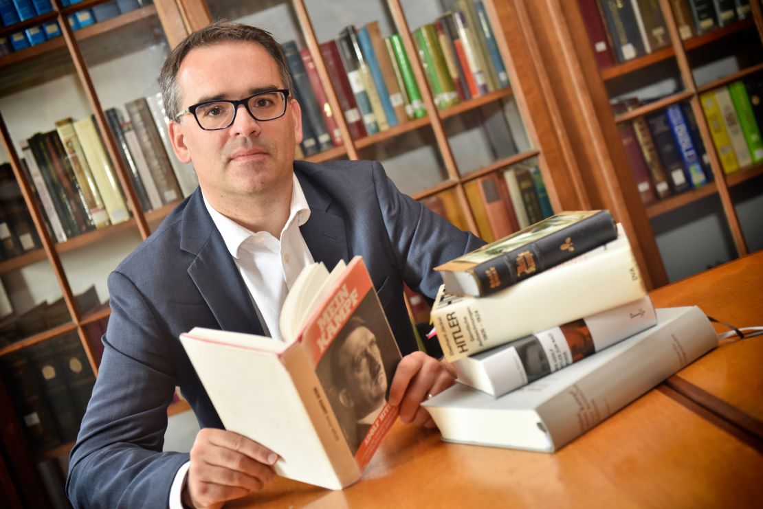 Thomas Weber, a professor of history and international affairs at the University of Aberdeen, has uncovered Hitler as the real author of a 'biography' that boosted his rise to power.