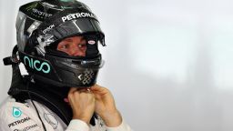 KUALA LUMPUR, MALAYSIA - OCTOBER 01:  Nico Rosberg of Germany and Mercedes GP gets ready in the garage during final practice for the Malaysia Formula One Grand Prix at Sepang Circuit on October 1, 2016 in Kuala Lumpur, Malaysia.  (Photo by Mark Thompson/Getty Images)