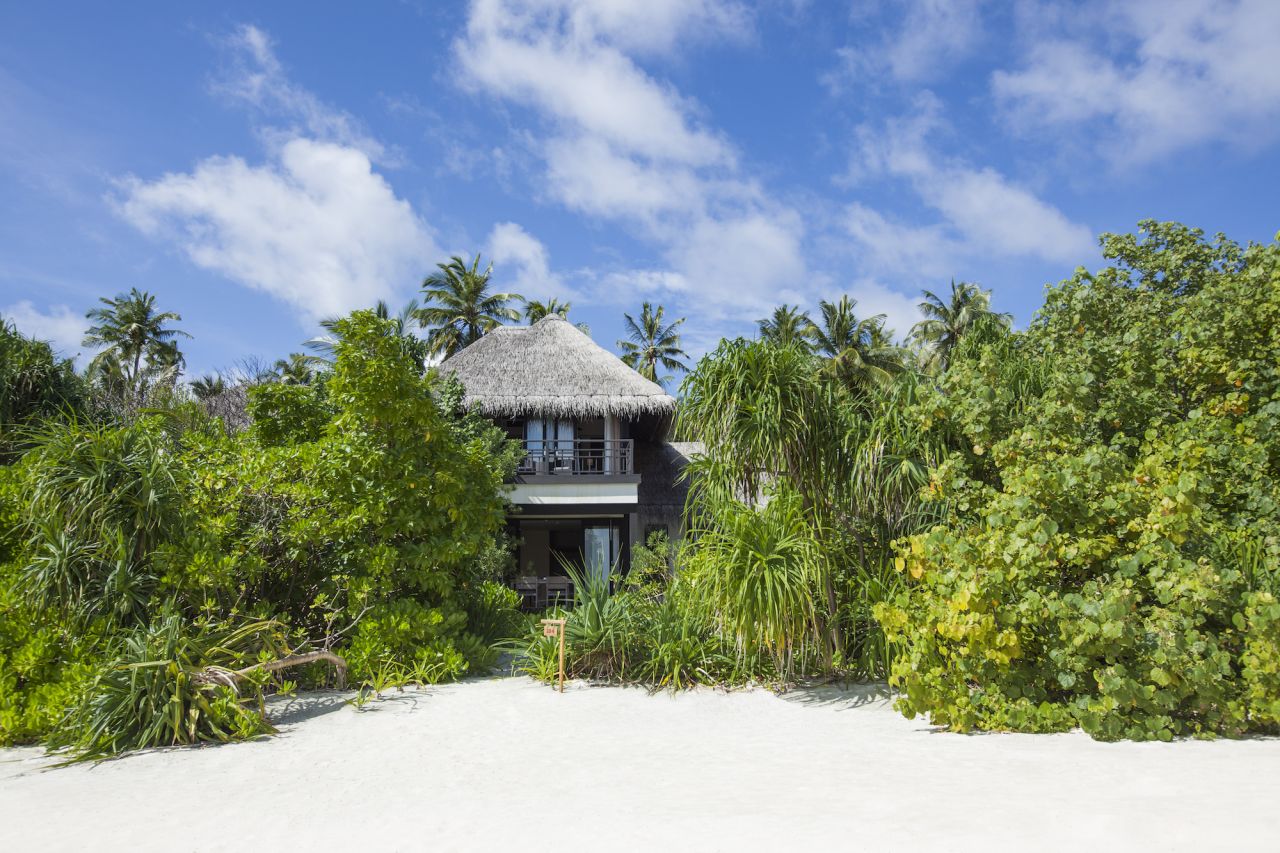 Outrigger Konotta Maldives Resort features beach pool villas, ocean pool villas and lagoon villas. 