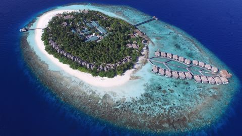 2. Maldives resort