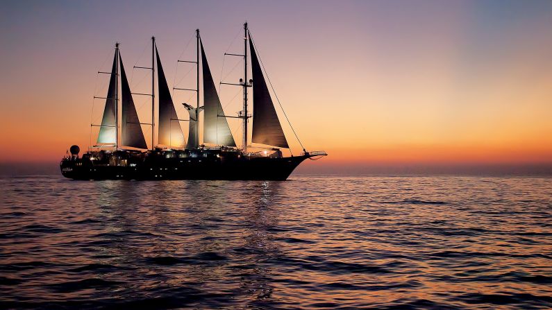 Windstar Cruises, known for its intimate small ship and yacht cruises, took the prize for best luxury cruises for romance. 