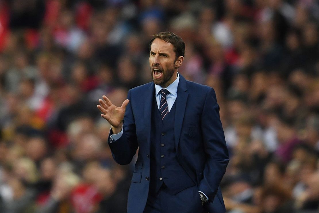 Gareth Southgate was brought in as England caretaker boss for four matches.