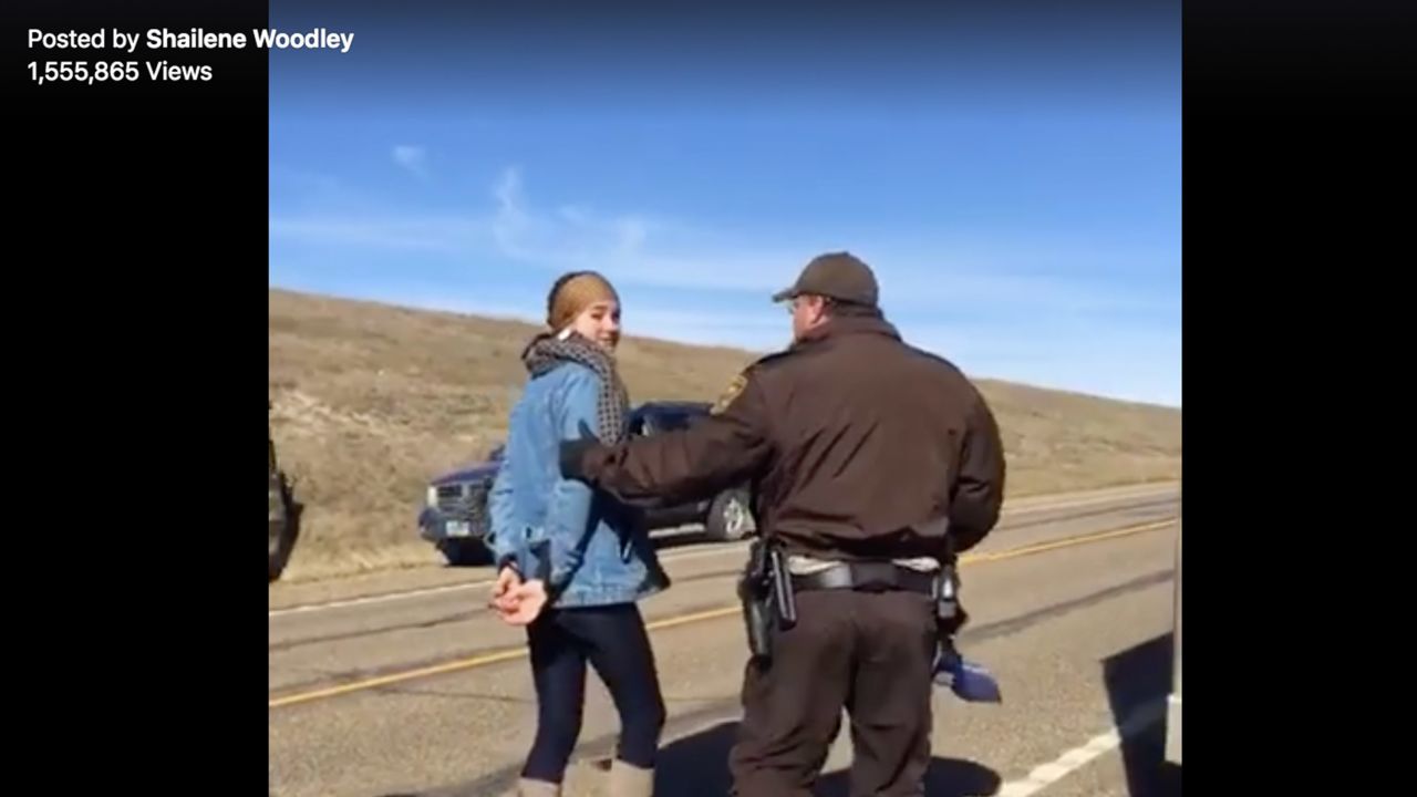 shailene woodley arrested