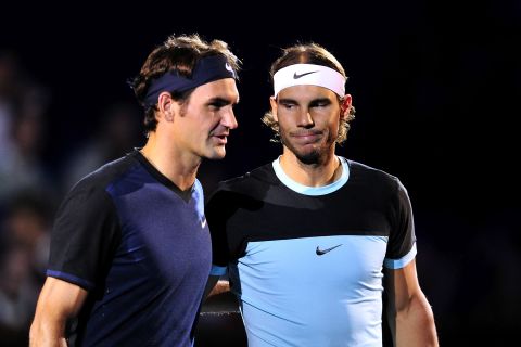 Together they hold 31 majors, but these are tough times -- relatively speaking -- for Roger Federer, left, and Rafael Nadal, right. 
