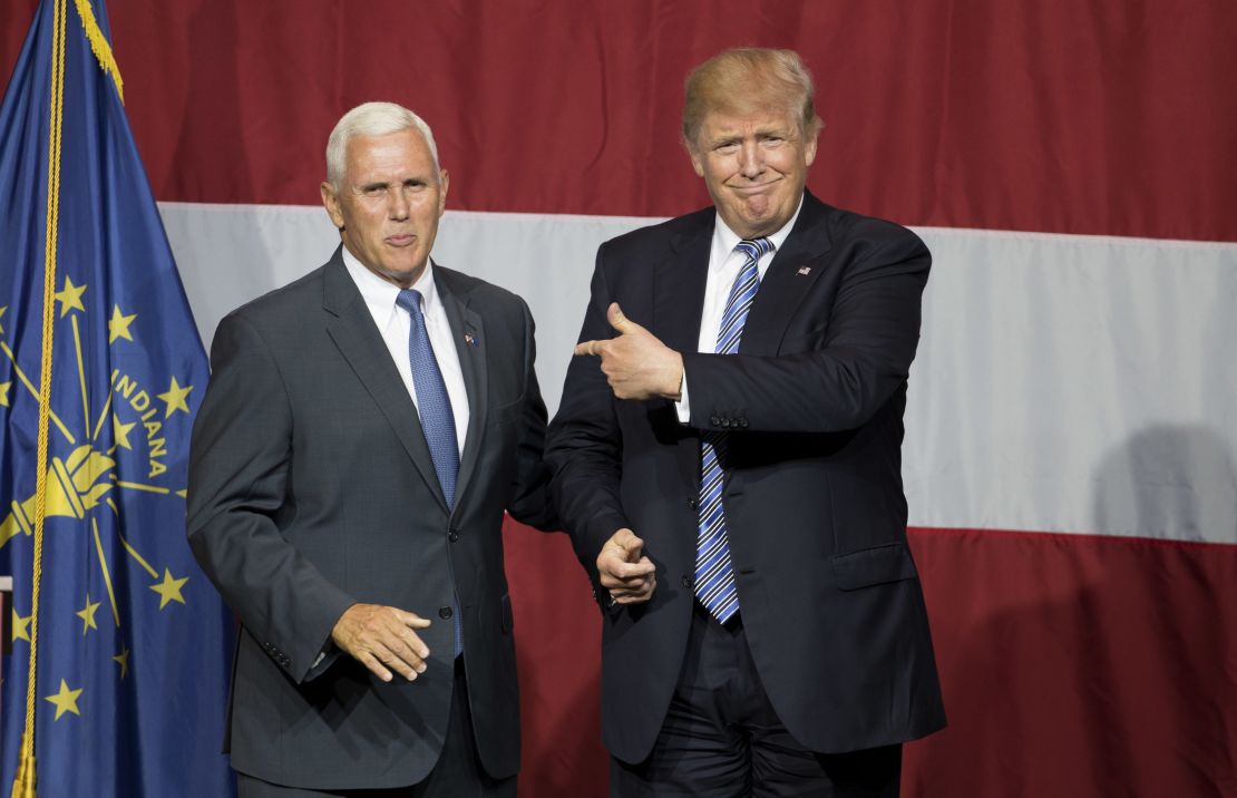 pence trump