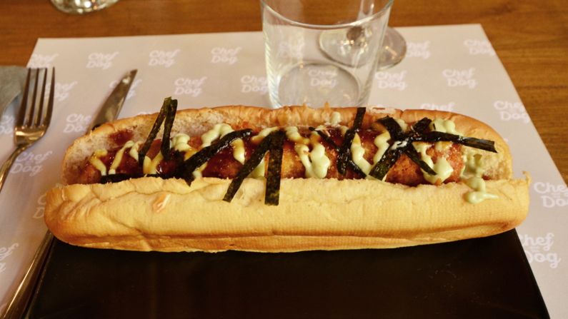 An unusual new addition to the Greek street food landscape is the exotic hot dog. German, Japanese katsu, Korean, Mexican and even lobster dogs are served at takeaway joint Chef and the Dog.