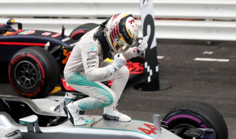 The wait is over as Hamilton <a href="http://cnn.com/2016/05/29/motorsport/monaco-grand-prix-lewis-hamilton-wins-daniel-ricciardo-nico-rosberg-formula-one/" target="_blank">wins his first grand prix of 2016</a> in his adopted hometown of Monaco. Seventh-placed Rosberg's championship lead is cut to 24 points.