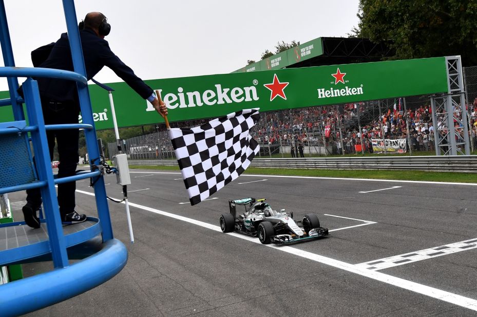 Rosberg is on a roll once more as he storms <a href="http://cnn.com/2016/09/04/sport/monza-grand-prix/" target="_blank">to his first win at Monza</a> and cuts Hamilton's championship lead to just two points. The defending champion had delivered an electrifying lap to start on pole but a poor getaway cost him and he eventually finished second.