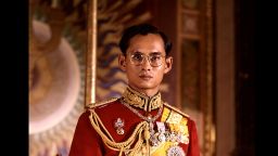 Thailand's King Bhumibol Adulyadej in serious portrait.  (Photo by John Dominis/The LIFE Picture Collection/Getty Images)