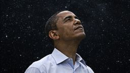 Barack Obama pushing America's boundaries into space 2