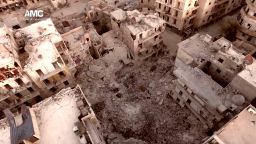 Aleppo aerial video