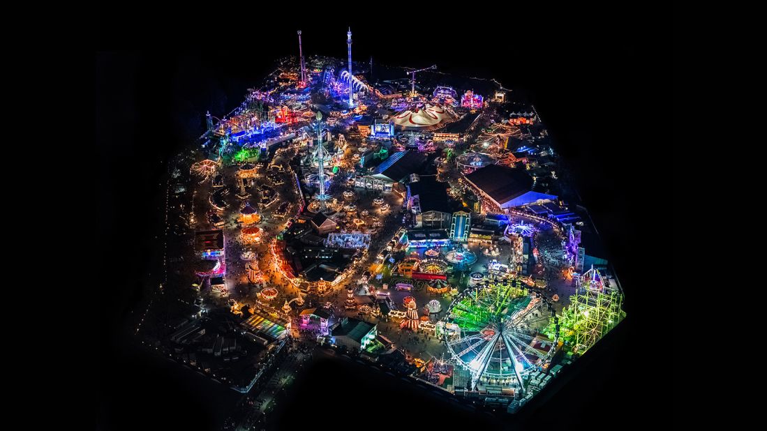 The festive funfair Hyde Park Winter Wonderland celebrates its 10th year in 2016. The 2015 version is pictured here. The funfair in Hyde Park opens again on November 18, 2016 and runs to January 2, 2017. 